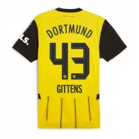 Borussia Dortmund Jamie Bynoe-Gittens #43 Domáci futbalový dres 2024-25 Krátky Rukáv